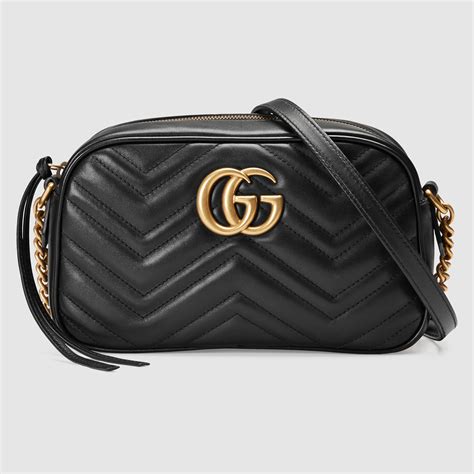 gucci bag rectangle black canvas doudle handles shoulder|gucci shoulder bag outlet.